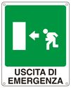 Immagine di Cartello segnaletico emergenza